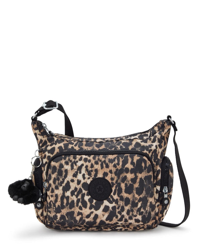 Kipling Borsetta Tracolla Multitasche Animalier Leopardo - MARIO SPATARELLA