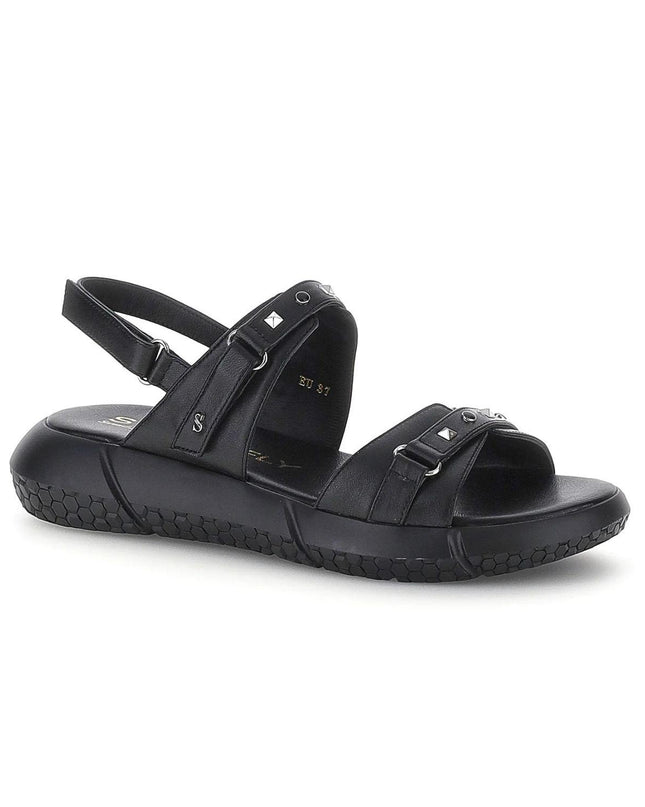 Stonefly Sandalo Donna con Doppio Velcro in Pelle Nera 223707 ZOE BLACK Stonefly 