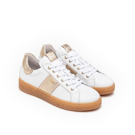 NeroGiardini Sneakers Bassa Donna in Pelle Bianca - MARIO SPATARELLA