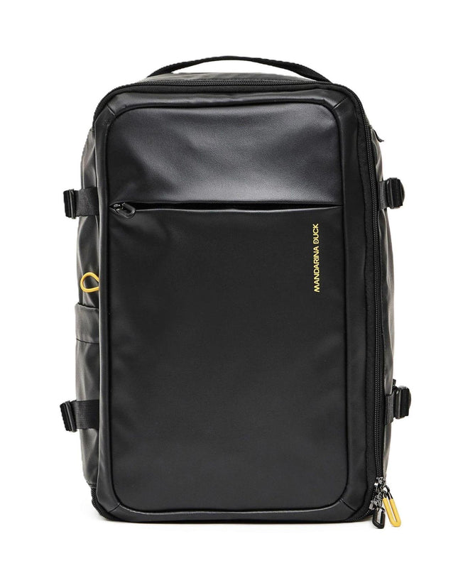 Mandarina Duck Zaino da Viaggio Porta PC 13 Pollici Nero OST08 ECO COATED BLACK Mandarina Duck 