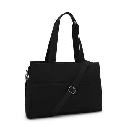 Borsa Lavoro Kipling Lapdop 15 Pollici con Tracolla in Tessuto Nero ELYSIA WORK BE INFINITE BLACK Kipling 