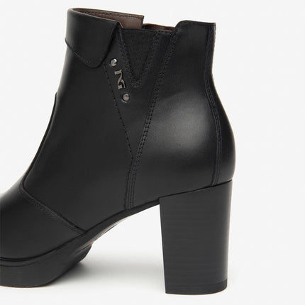 Nero Giardini Stivaletti Tronchetti Donna in Pelle Nero I513800D NERO 100 Nero Giardini 