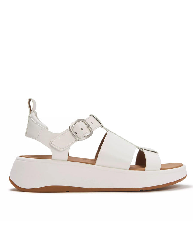 FitFlop Sandali Donna in Pelle Bianca HV1-194 LULU WHITE FitFlop 