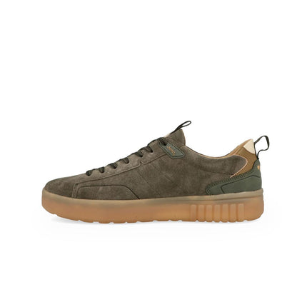 Jeep Sneakers Uomo Bassa in Camoscio Verde Forest ROCKS SUEDE FOREST GREEN Jeep Footwear 