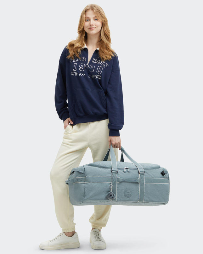 Kipling Borsone Zaino Multitasche Avio JONIS M RELAXED GREY Kipling 