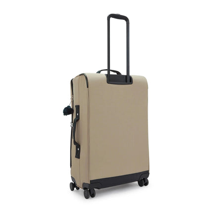 Kipling Trolley Medium 4 Ruote in Tessuto Soft Taupe JET M SOFT TAUPE Kipling 