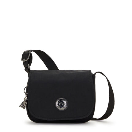 Borsetta Tracolla con Patta LOREEN MINI ENDLESS BLACK Kipling 