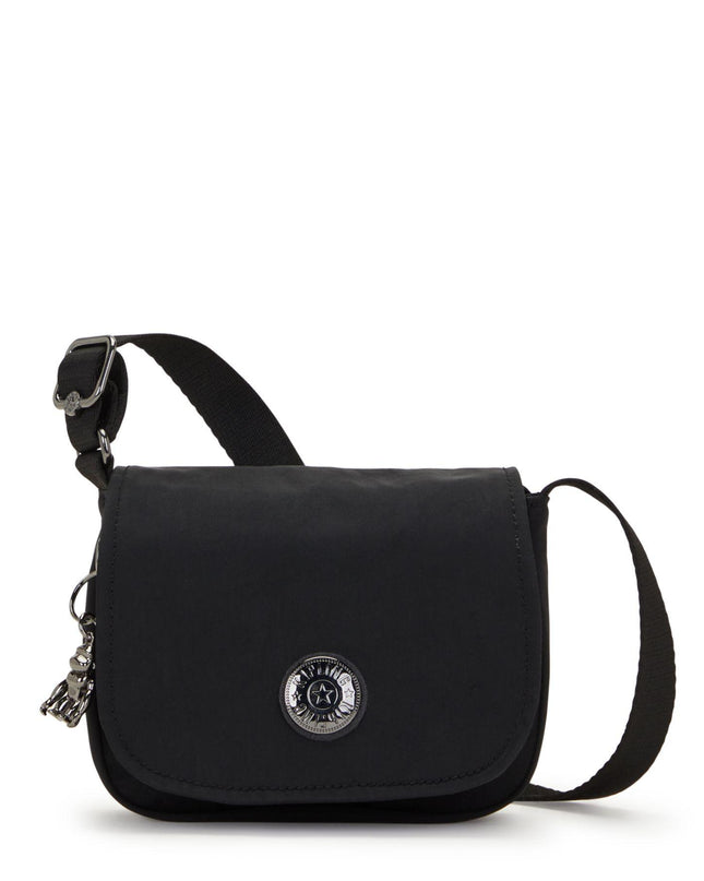 Borsetta Tracolla con Patta LOREEN MINI ENDLESS BLACK Kipling 