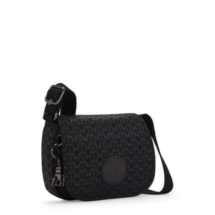 Borsetta Tracolla con Patta LOREEN MINI SIGNATURE EMB Kipling 