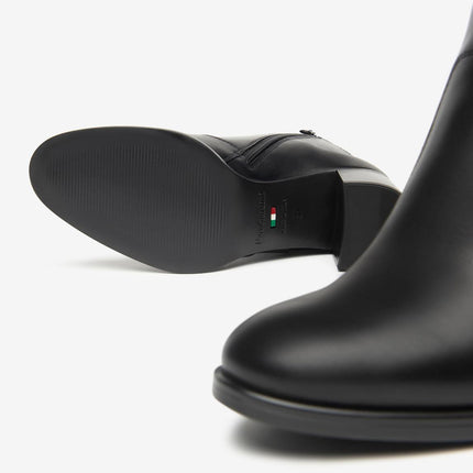 Nero Giardini Stivaletti Tronchetti Donna Pelle Nero - MARIO SPATARELLA