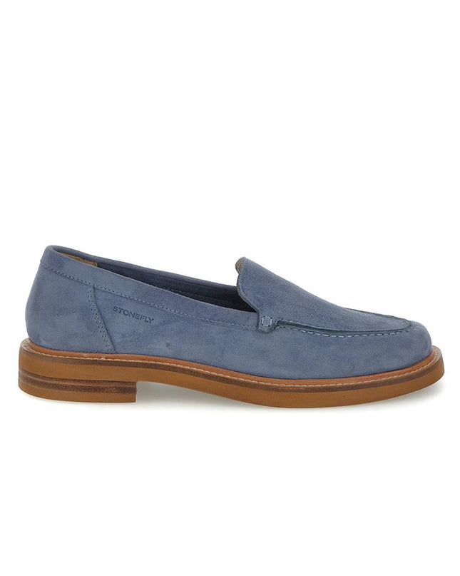 Stonefly Mocassini Donna in Camoscio Blu 221021 CELINE 2 BLUE SHADOW Stonefly 