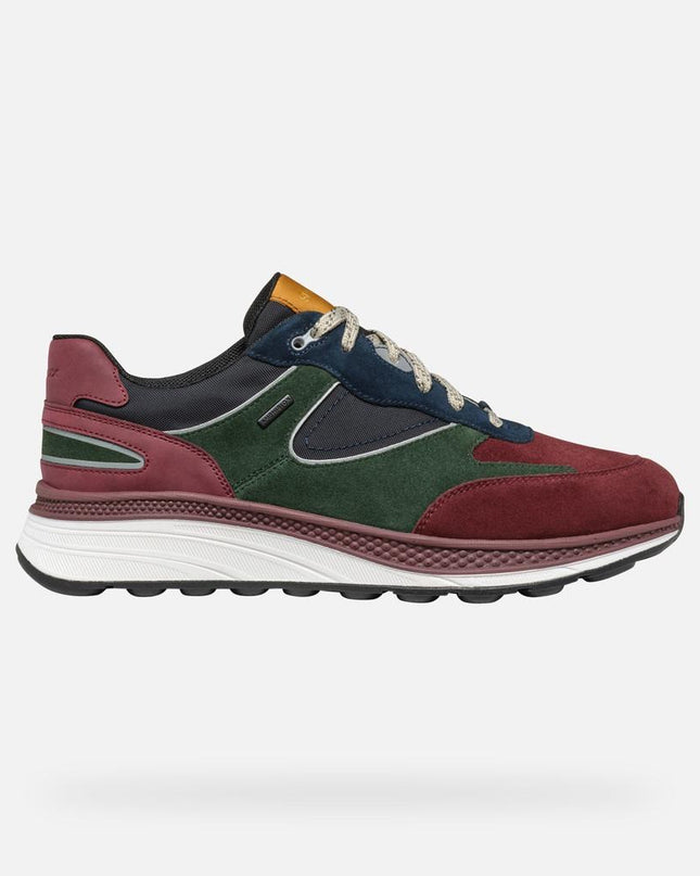 Sneakers Uomo Camoscio Verde U46HGA 00022 SPHERICA GREEN Geox 