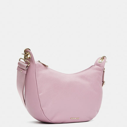 Mandarina Duck Borsa in Pelle Lilla con Tracolla FZT03 MELLOW LEATHER LILAC ROSE Mandarina Duck 