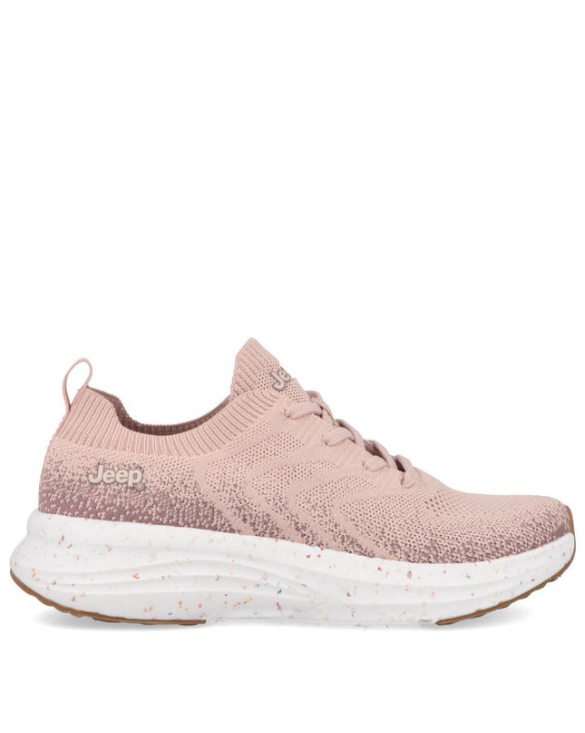 Sneakers Running Donna in Tessuto LIME ROSE 080 Jeep Footwear 
