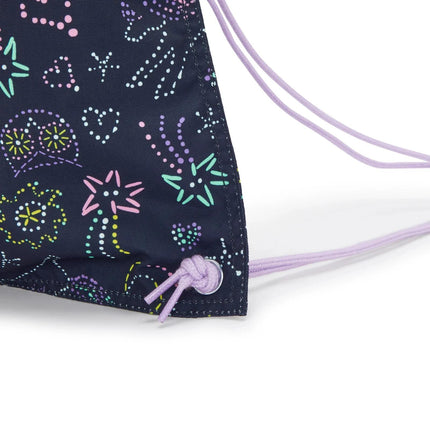Kipling Sacca in Tessuto Fantasia Unicorn Star SUPERTABOO UNICORN STAR Kipling 