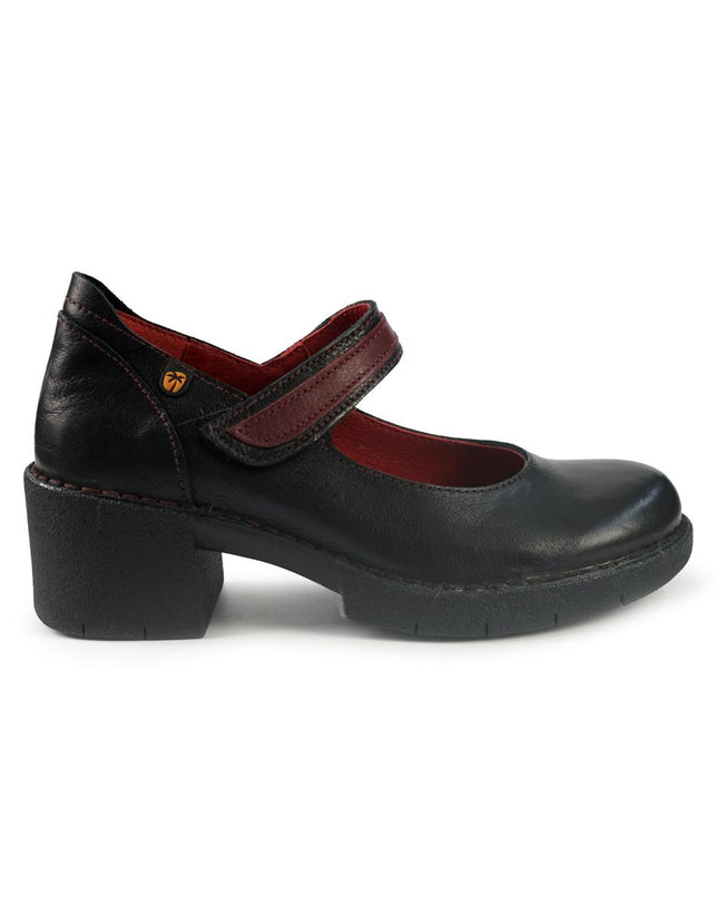 Jungla Pumps Donna con Tacco in Pelle Nero 8318 BLACK Jungla 