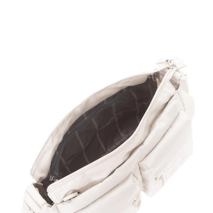 Mandarina Duck Borsa a Tracolla Multitasche in Tessuto QMTX5 MD20 WHITECAP GRAY Mandarina Duck 