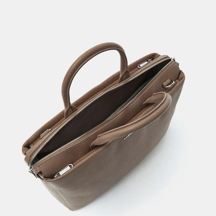 Borsa Lavoro Mandarina Duck  in Pelle Taupe Porta PC 15 Pollici MWT04 MELLOW URBAN TAUPE Mandarina Duck 