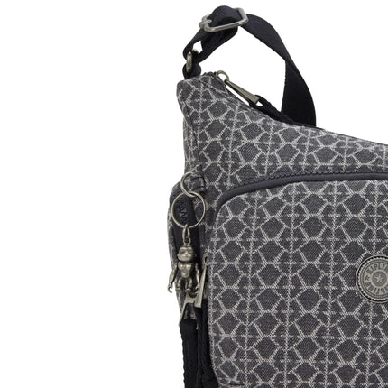 Kipling Borsetta Tracolla Multitasche Denim Grey - MARIO SPATARELLA