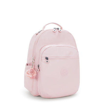 Kipling Zaino Porta Computer 15 Pollici Rosa SEOUL RG PINK SHINE Kipling 