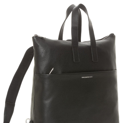 Zaino Hand Bag in Pelle Nera MWT03 MELLOW URBAN BLACK 001 Mandarina Duck 