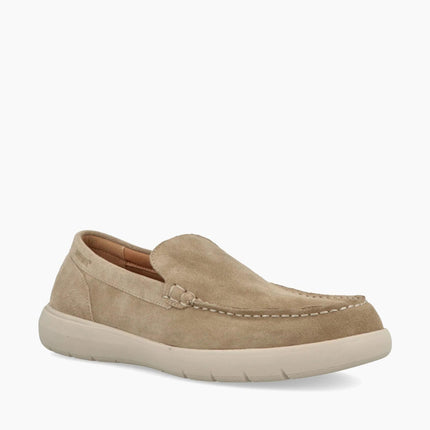 Impronte Mocassini Uomo Barca in Camoscio Beige - MARIO SPATARELLA