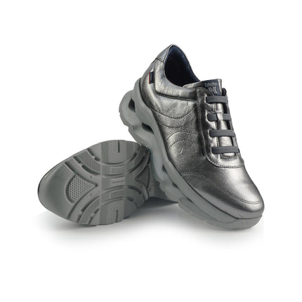 Callaghan Sneakers Donna Ammortizzata in Pelle Carbon - MARIO SPATARELLA