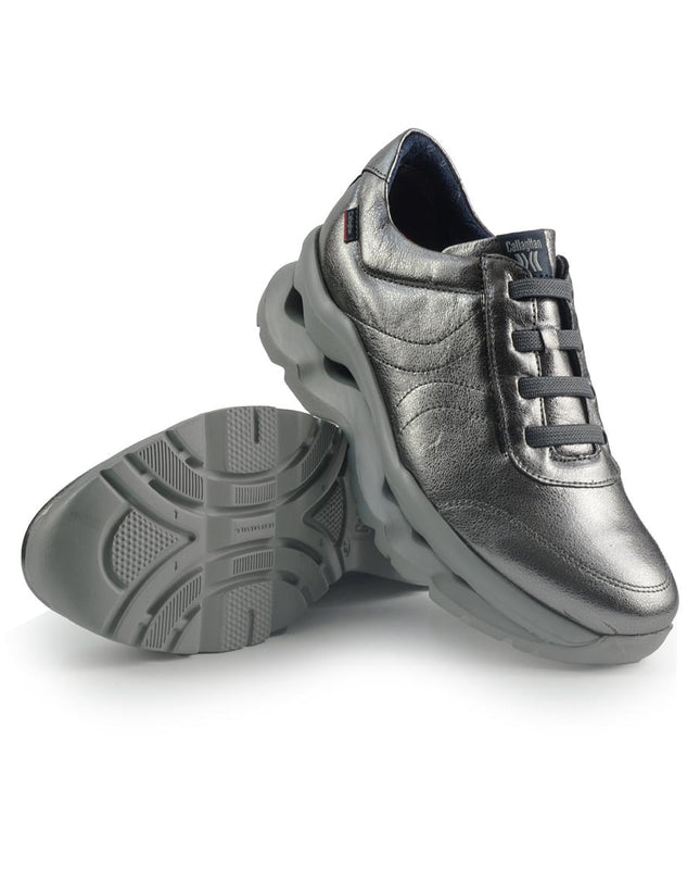 Callaghan Sneakers Donna Ammortizzata in Pelle Carbon - MARIO SPATARELLA