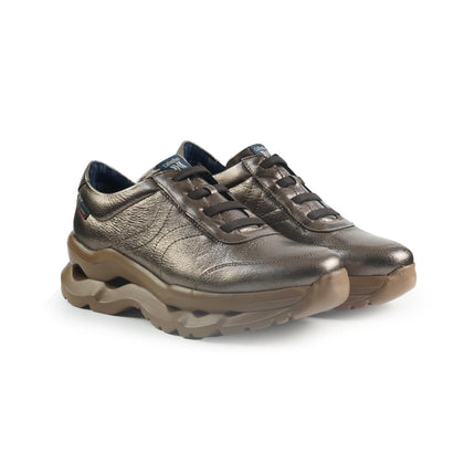 Callaghan Sneakers Donna Ammortizzata in Pelle Moka 18822 SOLE TUNDRA Callaghan 