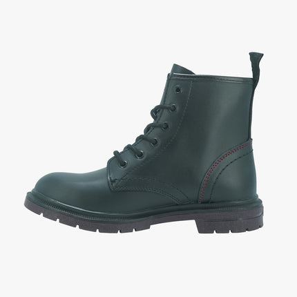 Anfibi Donna in Pelle Nara SPIKE ANKLE NERO Wrangler 
