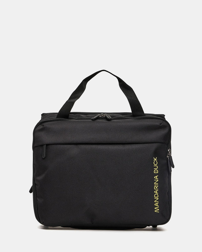 Mandarina Duck Trolley Pilotina in Tessuto Nero<BR/> OTV07 ZEPHYR BLACK Mandarina Duck 
