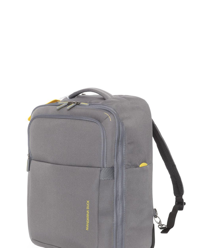 Zaino Trolley in Tessuto Grigio - MARIO SPATARELLA