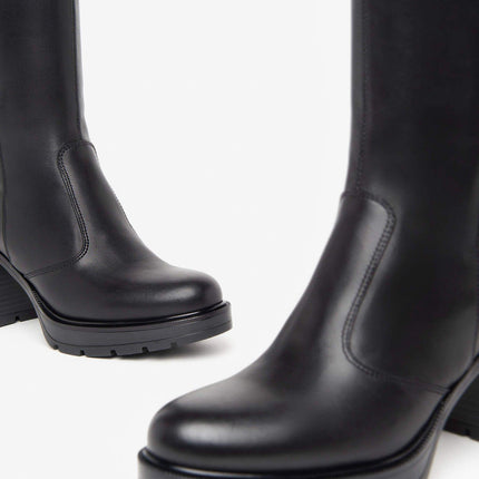 Stivali Donna Pelle Nero I411855D NERO 100 Nero Giardini 