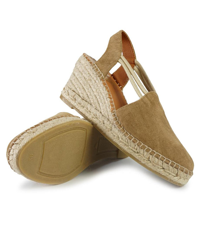 Viguera Espadrillas Alta in Camoscio con Elastici Whisky 1824 WHISKY Viguera 