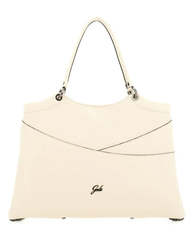 Gabs Borsa a Spalla Trasformabile in Pelle Ecrù con Tracolla ROSALINDE TG M ECRU Gabs 