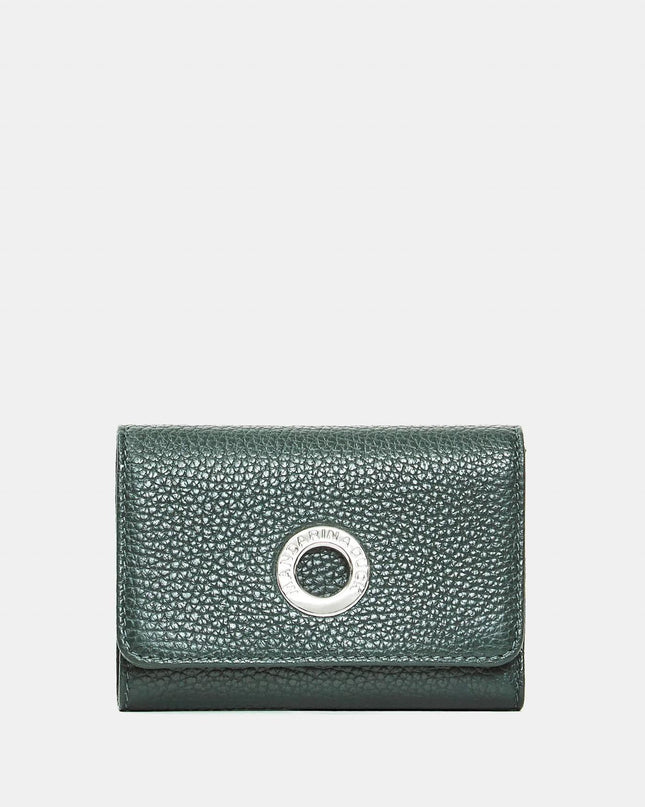 Mandarina Duck Portafogli Donna Pelle Verde Pine Green Portamonete - MARIO SPATARELLA