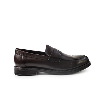 Vueva Mocassini Uomo College in Pelle Marrone MS65R07 NYKO BROWN Vueva 