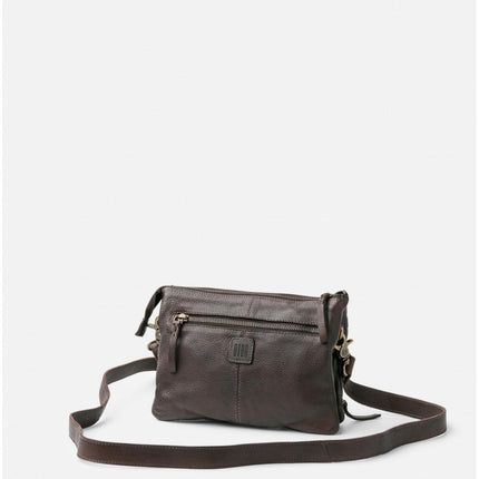 Biba Borsetta a Tracolla in Pelle Intrecciata Marrone - MARIO SPATARELLA