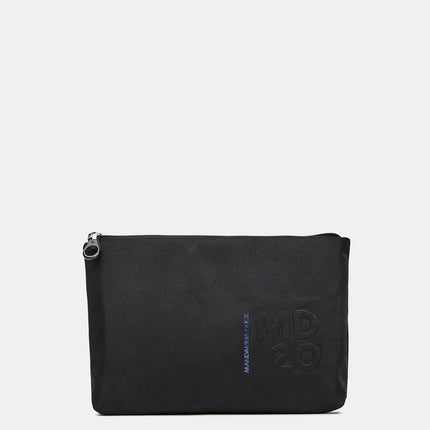 Pochette con Zip in Tessuno Nero QMMN9 MD20 VANITY BLACK Mandarina Duck 