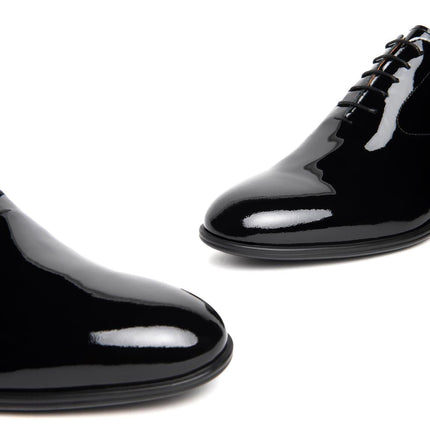 NeroGiardini Francesine Uomo in Vernice Nera - MARIO SPATARELLA