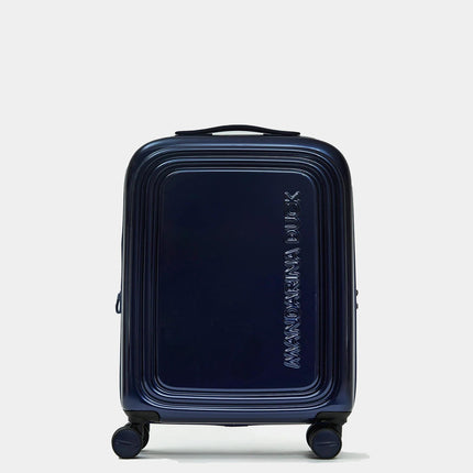 Mandarina Duck Trolley Bagaglio a Mano Espandibile  4 Ruote Blu Metal OUV24 LOGODUCK BLUE INDIGO Mandarina Duck 
