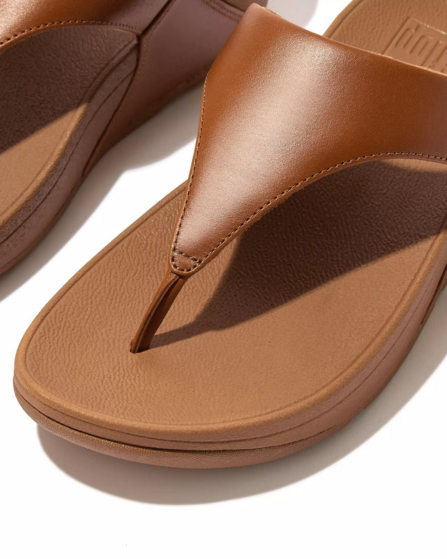 FitFlop Sandali Donna Infradito in Pelle Cuoio I88-592 LULU TAN FitFlop 