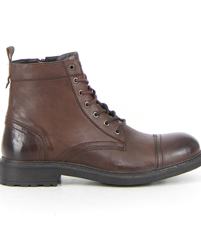 Stivaletti Uomo Alti Lacci Marrone MAYWOOD DARK BROWN 030 Jeep Footwear 