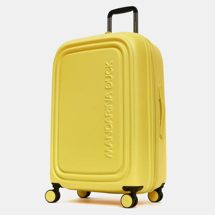 Trolley Medio Espandibile 4 Ruote Giallo SZV32 LOGODUCK YELLOW Mandarina Duck 