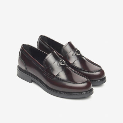 Nero Giardini Mocassini College Donna in Pelle Spazzolata Bordo I513960D BORDO 613 Nero Giardini 