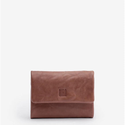 Biba Portafoglio in Pelle Taupe con Portamonete TOT1L TOMBSTONE TAUPE Biba 