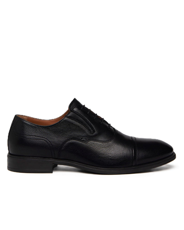 Nero Giardini Francesine Uomo in Pelle Nero - MARIO SPATARELLA