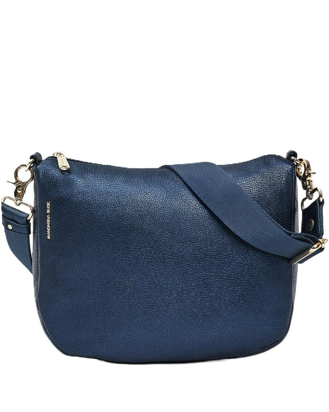 Mandarina Duck Borsa Donna con Tracolla in Pelle Metal Blue OYT79 MELLOW METAL BLUE INDIGO Mandarina Duck 