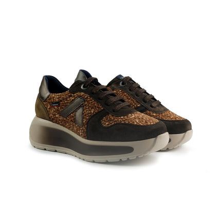 Callaghan Sneakers Donna con Zeppa in Pelle Testa di Moro 61604 GRACE MORO Callaghan 