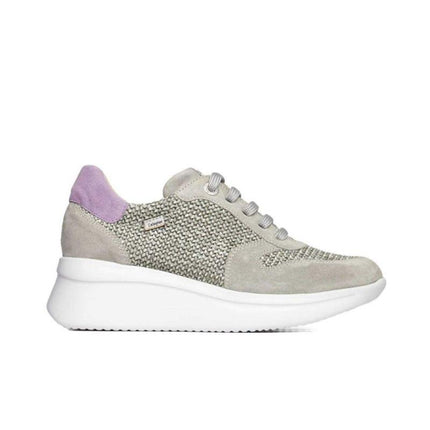 Sneakers Donna Verde Zeppa 30031 HANNA OLIVA Callaghan 